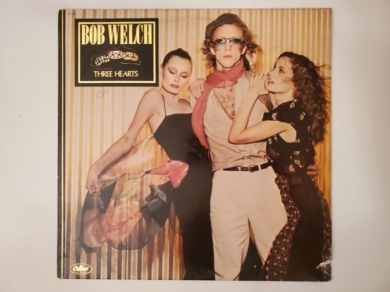 Bob Welch Three Hearts vinyl record